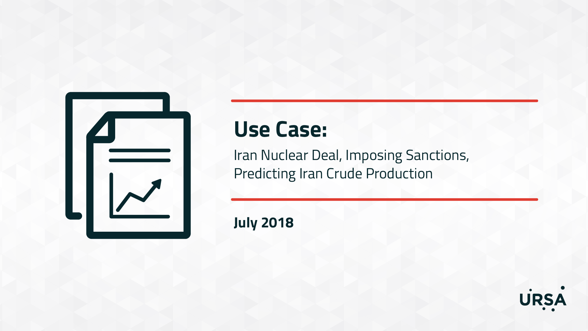 0718 - Iran Nuclear Deal, Imposing Sanctions