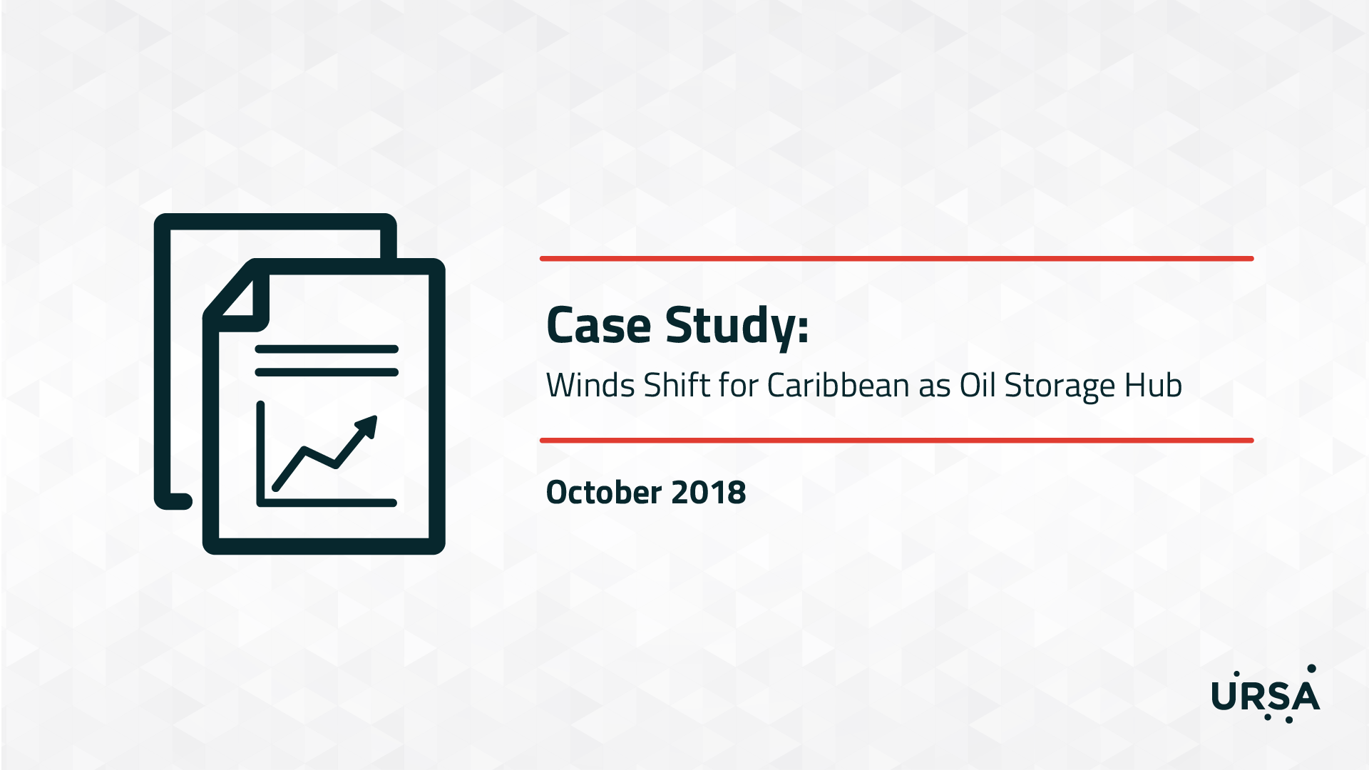 1018 - Winds Shift for Carribbean as Oil Storage Hub